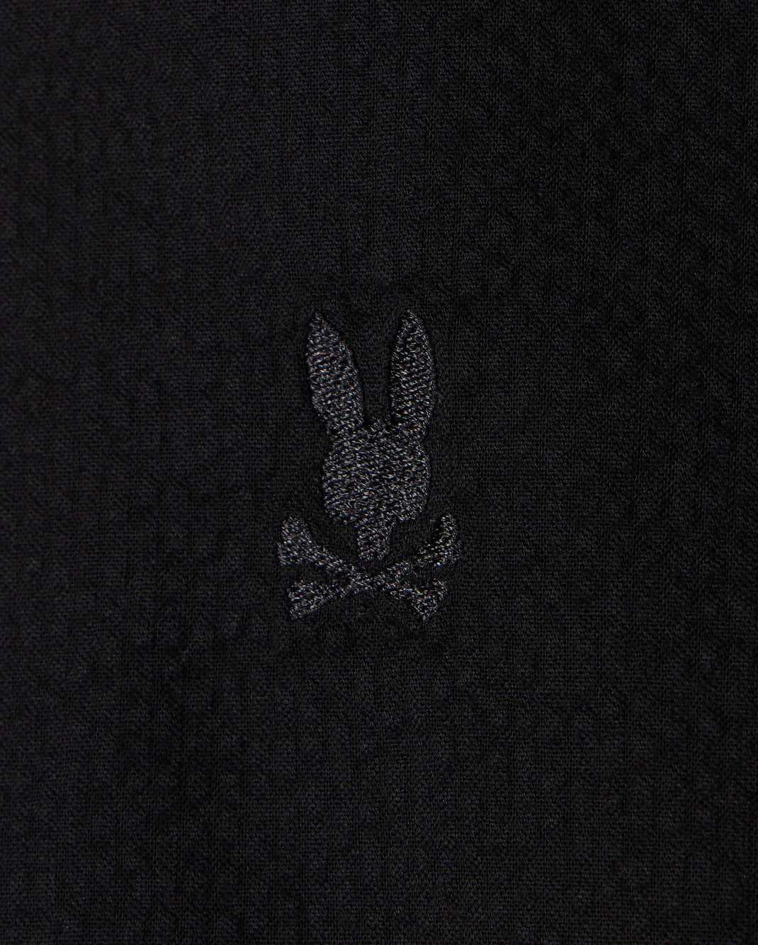 Chemises Psycho Bunny Alton Seersucker Shirt Noir Homme | BNH-81750394